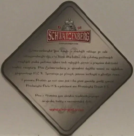 SCHWARZENBERG PIVOVAR PROTIVÍN (PTVP-Č-ab) 