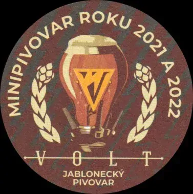 VOLT JABLONECKÝ PIVOVAR MINIPIVOVAR ROKU 2021 a 2022 (PTMP-K-ab) 