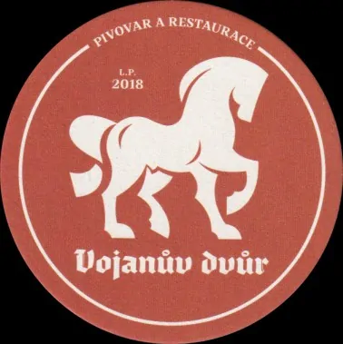 U tří růží pivovar a restaurace Vojanův dvůr PIVOVAR A RESTAURACE 107mm (PTMP-K-ab)