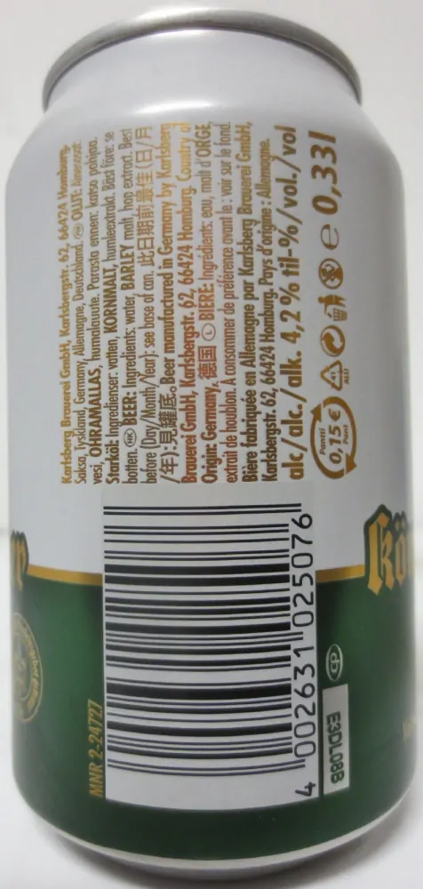 Königsbacher PILS (33cl) Nr.2 