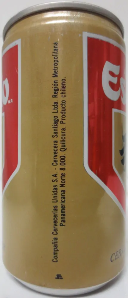 Escudo CERVEZA PILSNER from CHILE (35cl) (T/O) Nr.1