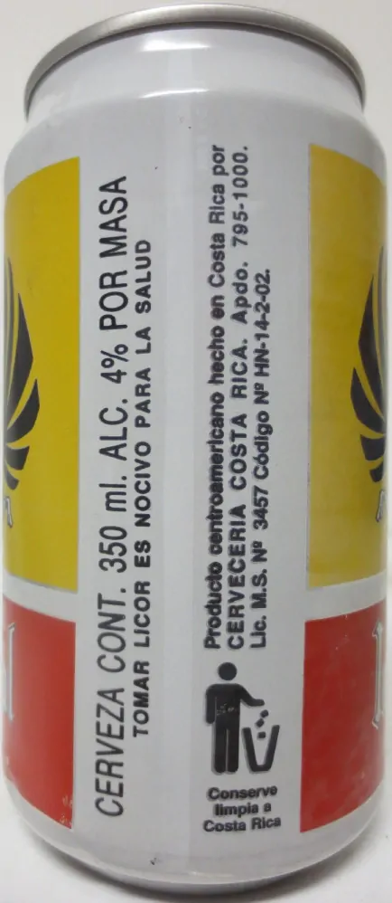 Imperial CERVEZA from COSTA RICA (35cl) (T/O) Nr.1
