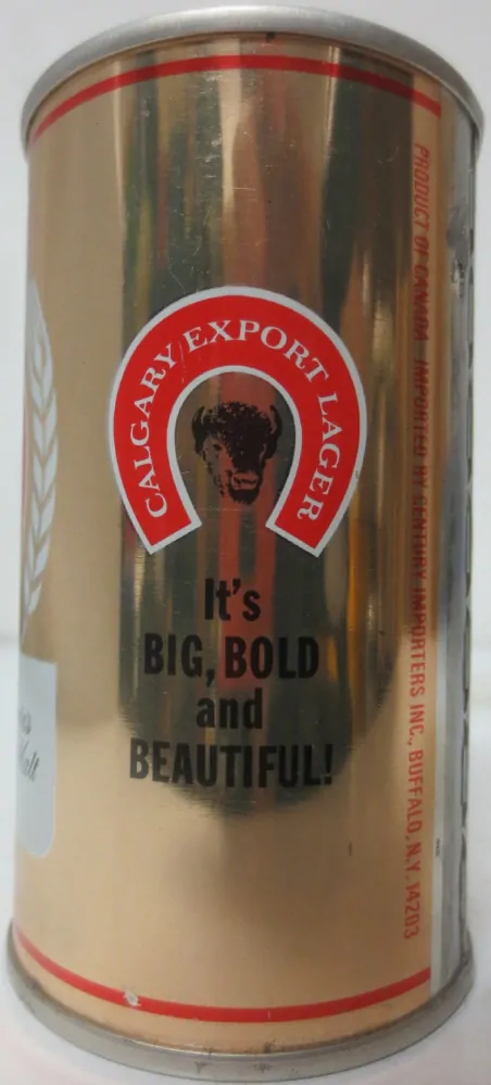 CALGARY EXPOR LAGER BEER (34,1cl) (B/O) (SS) Nr.1 