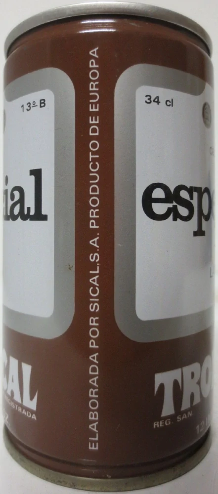 TROPICAL especial LAGER (34cl) (T/O) (CS) Nr.1 