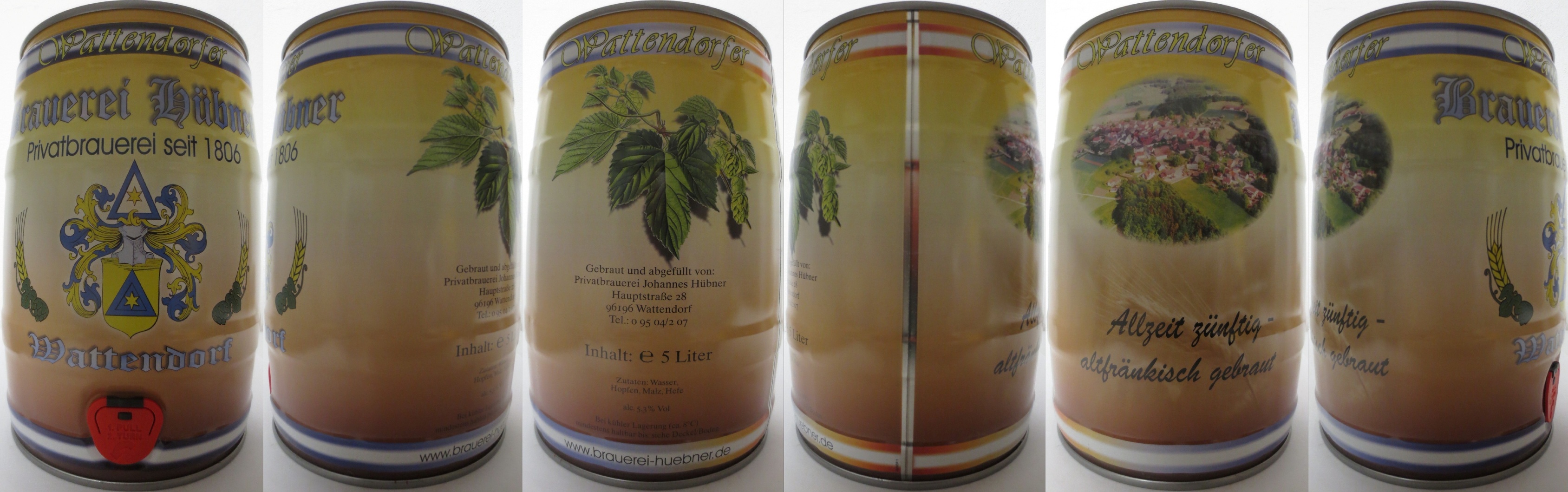 Brauerei Hübner Wattendorf (5L) Nr.3 