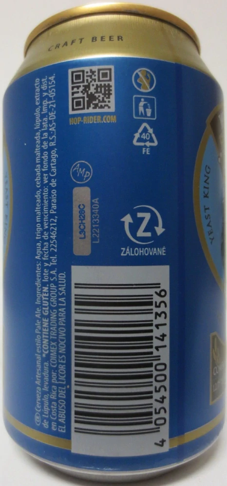 HOP RIEDER WHEAT PALE ALE (33cl) Nr.1 