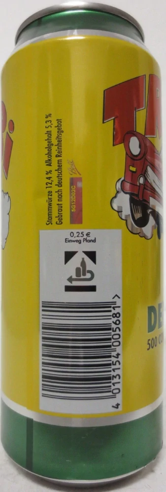 TRABI DELUXE DOSENBIER (50cl) (B/O) Nr.2 