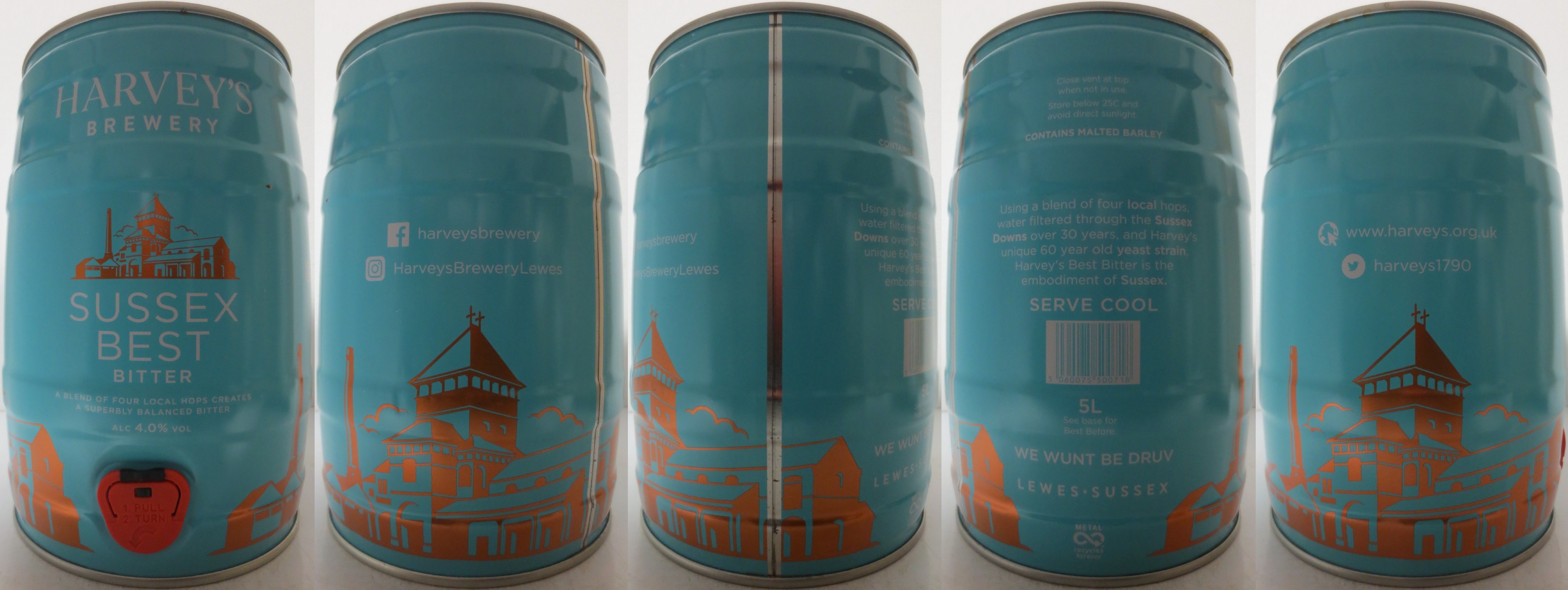 HARVEY´S BREWERY SUSSEX BEST BITTER (5L) Nr.1