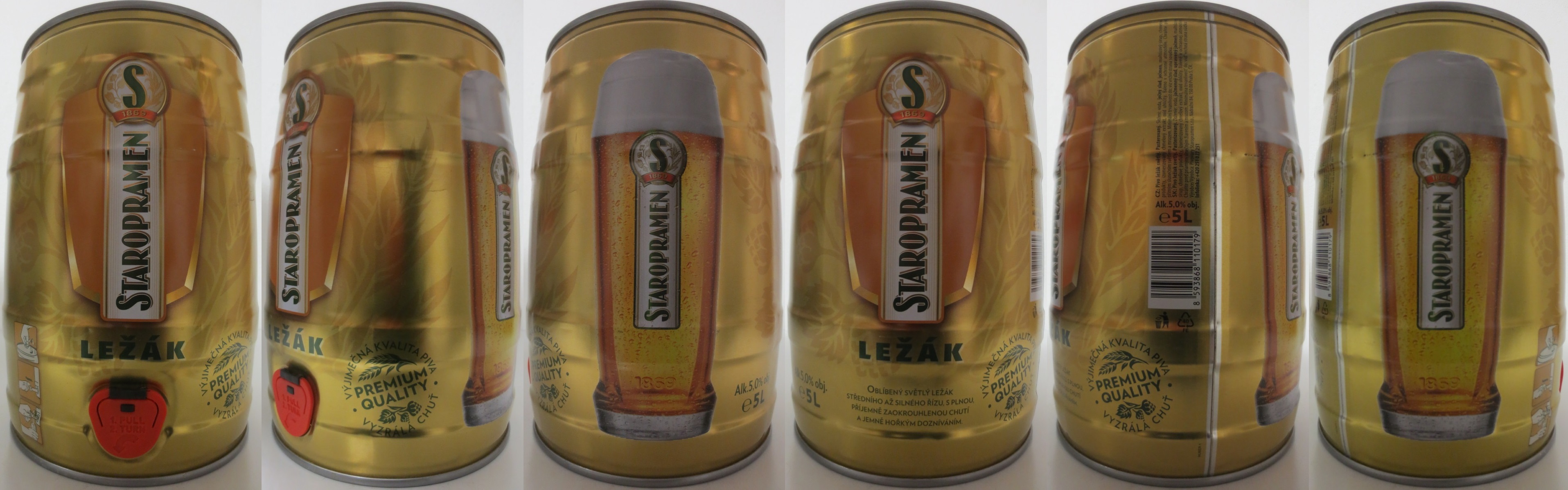 STAROPRAMEN LEŽÁK (5L) č.8 