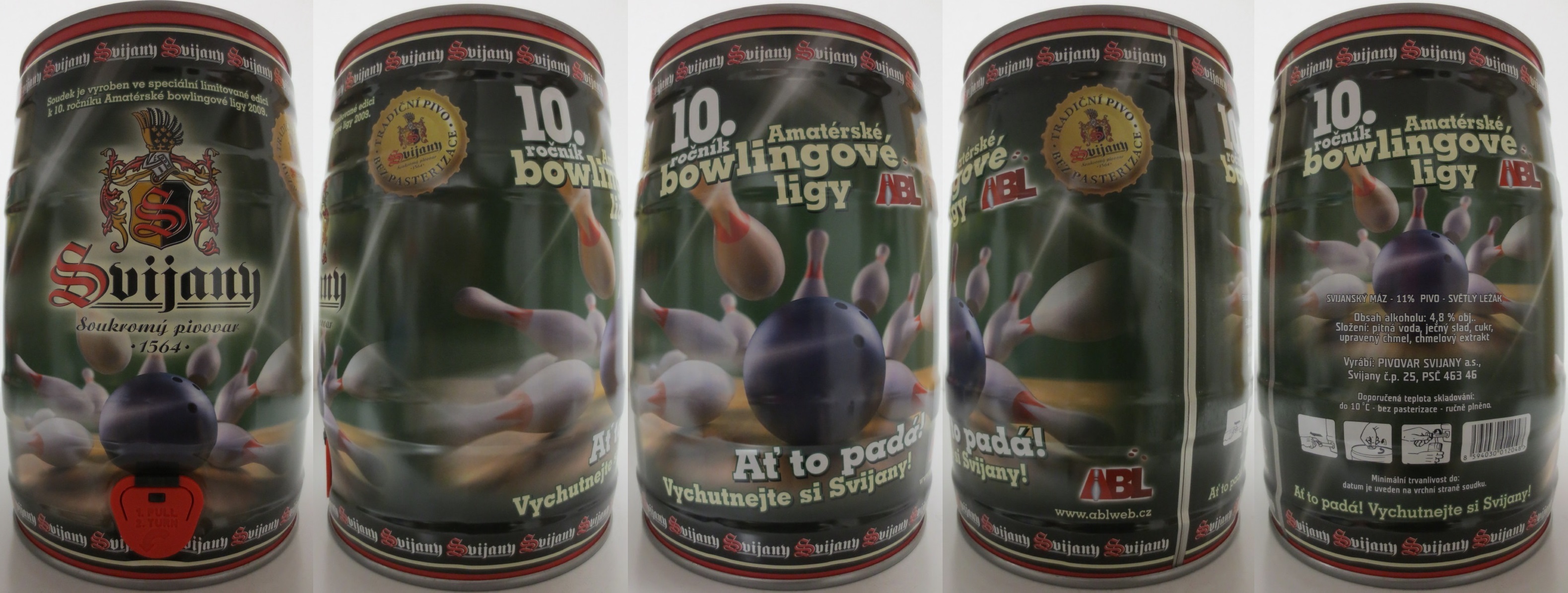 Svijany SVIJANSKÝ MÁZ 10.ROČNÍK AMATERSKÉ BOWLINGOVÉ LIGY (5L) č.1 