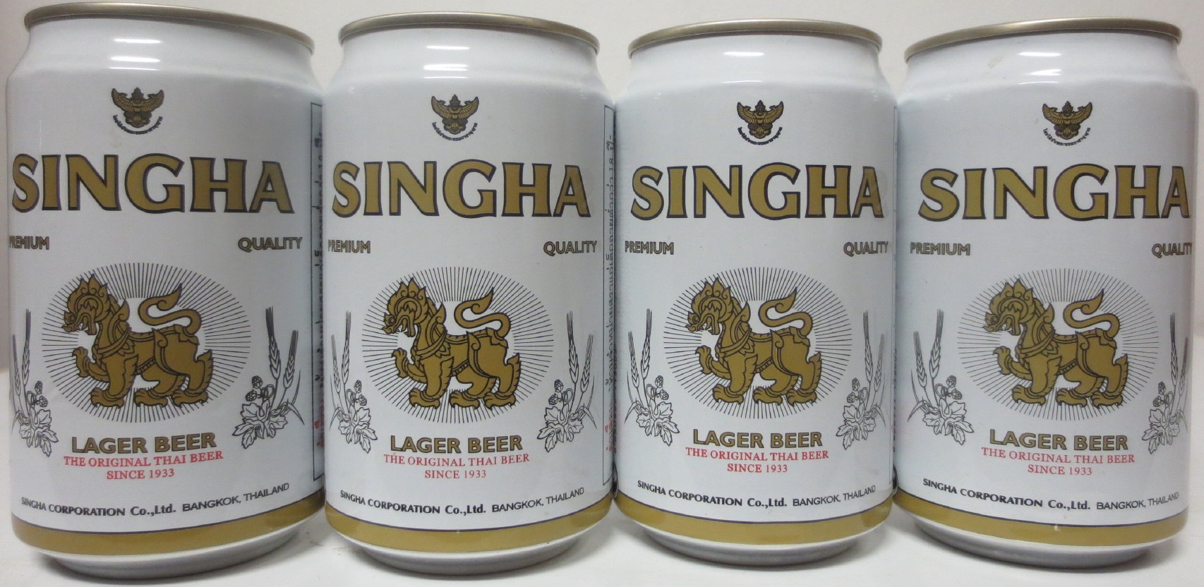 SINGHA 2549 cans set from THAILAND (4cans) (B/O) 