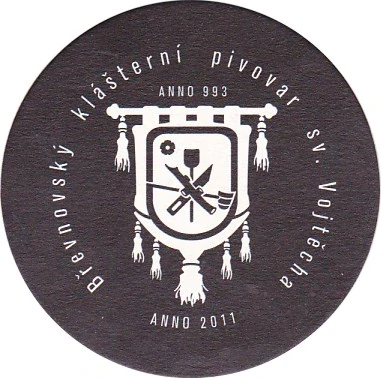 BENEDICT Břevnovský klášterní pivovar sv. Vojtěcha ANNO 2011 (PTMP-K-ab) 
