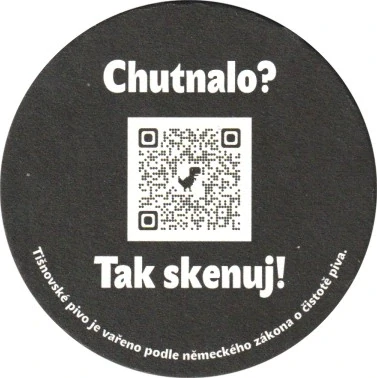 Tišnovké pivo Chutnalo? Tak skenuj! (PTMP-K-ab)