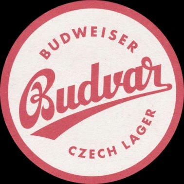 BUDWEISER Budvar CZECH LAGER IN BUDWEIS GEBRAUT, WELTWEIT GESCHÄTZT Greetings FROM THE REPUBLIC OF BEER (PTEX-K-ab) 