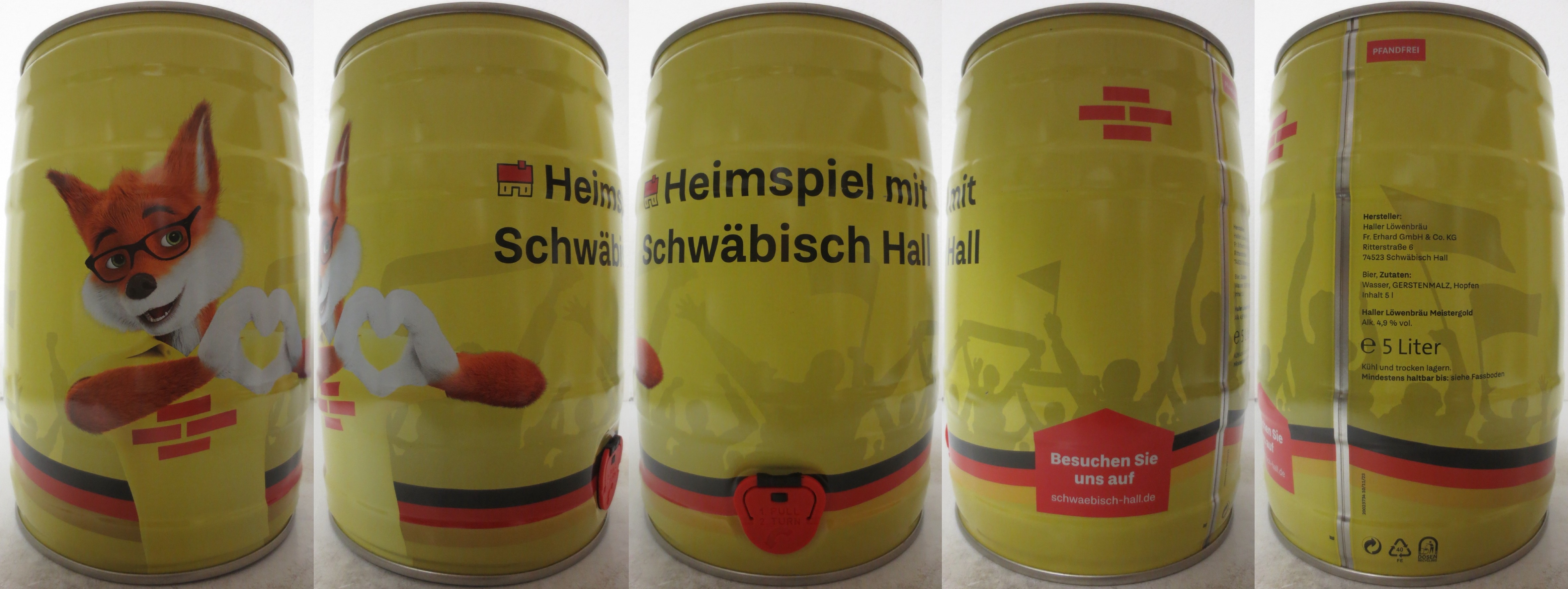 Heimspiel mit Schwäbisch Hall (5L) Nr.1