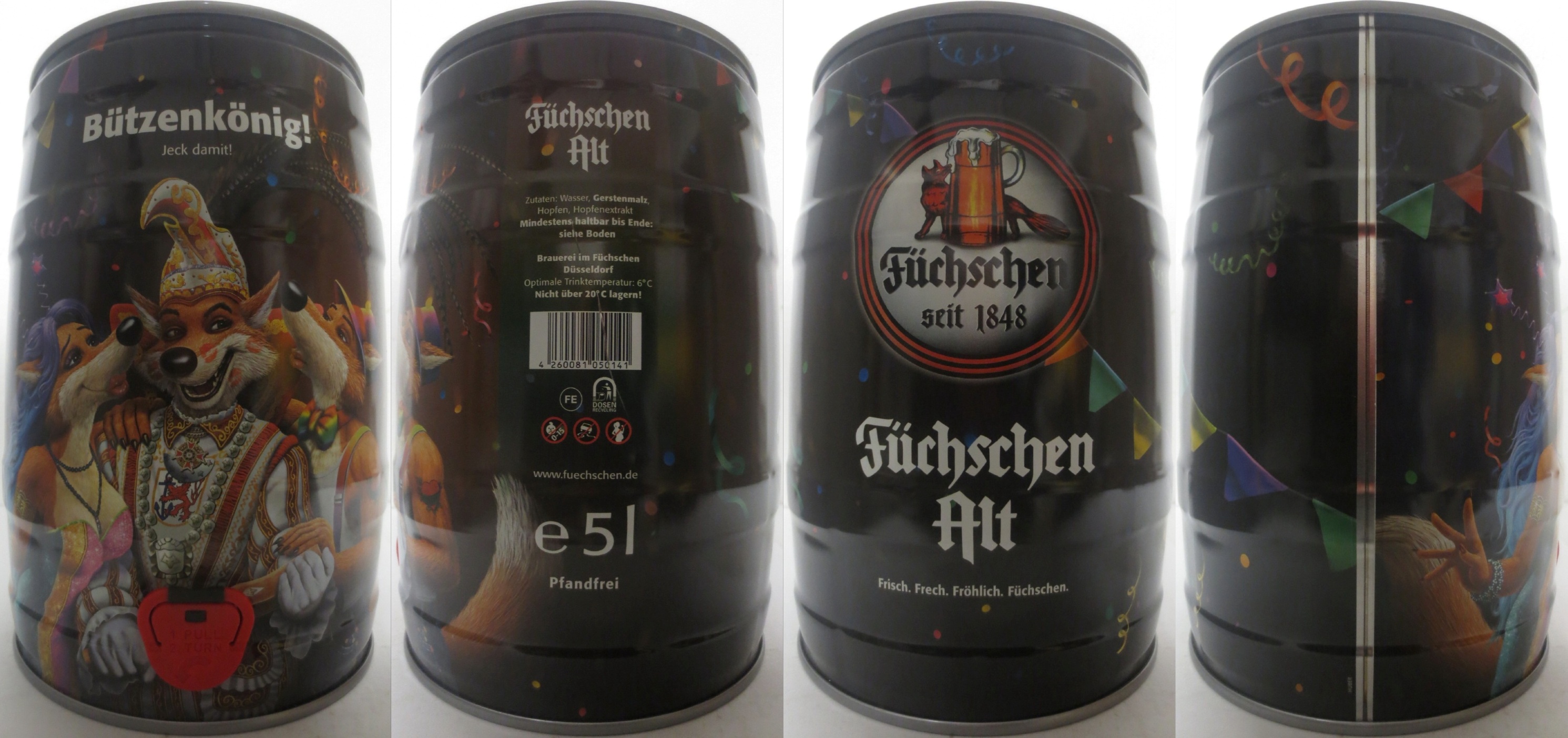 Füchschen Alt Bützenkönig! Jeck damit! (5L) Nr.1 