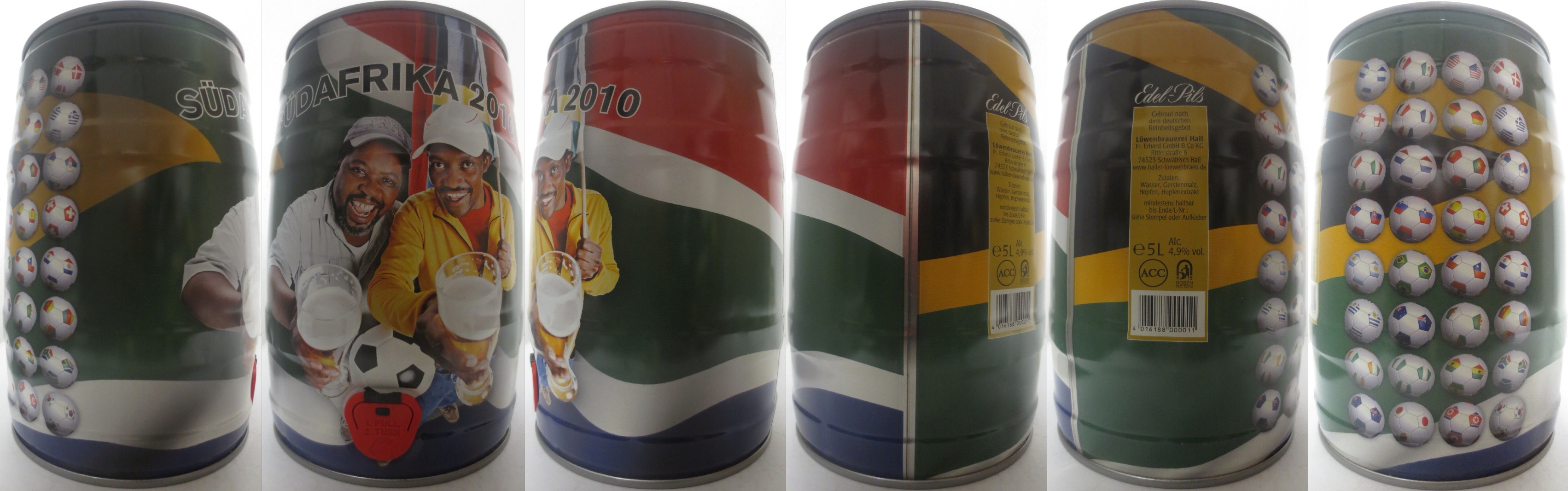 SÜDAFRIKA 2010 Edel-Pils (5L) Nr.1 