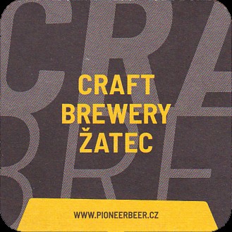 PIONEER BEER PIVO NA MÍRU CRAFT BREWERY ŽATEC WWW.PIONEERBEER.CZ (PTMP-Č-ab) 