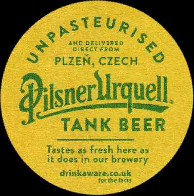 Pilsner Urquell TANK BEER UNPASTEURISED BREWERY FRESCH (PTEX-K-ab) 