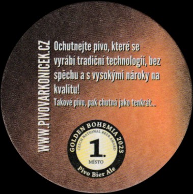 KONÍČEK PIVO KTERÉ VÁS ROZŘECHTÁ WWW.PIVOVARKONICEK.CZ (PTMP-K-ab)