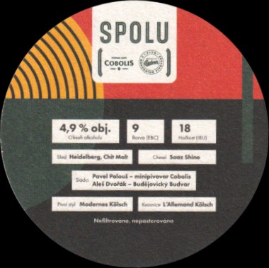 SPOLU COBOLIS Budvar DVA PIVOVARY, JEDNO PIVO TRINKEN SIE DEITSCH (PTMP-K-ab)