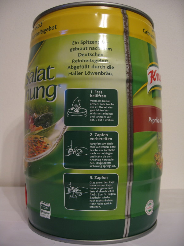 Knorr Salat Kronung Paprika-Krauter (5L) Nr.1