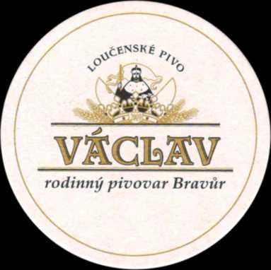LOUČENSKÉ PIVO VÁCLAV rodinný pivovar Bravůr (PTMP-K-ab) 