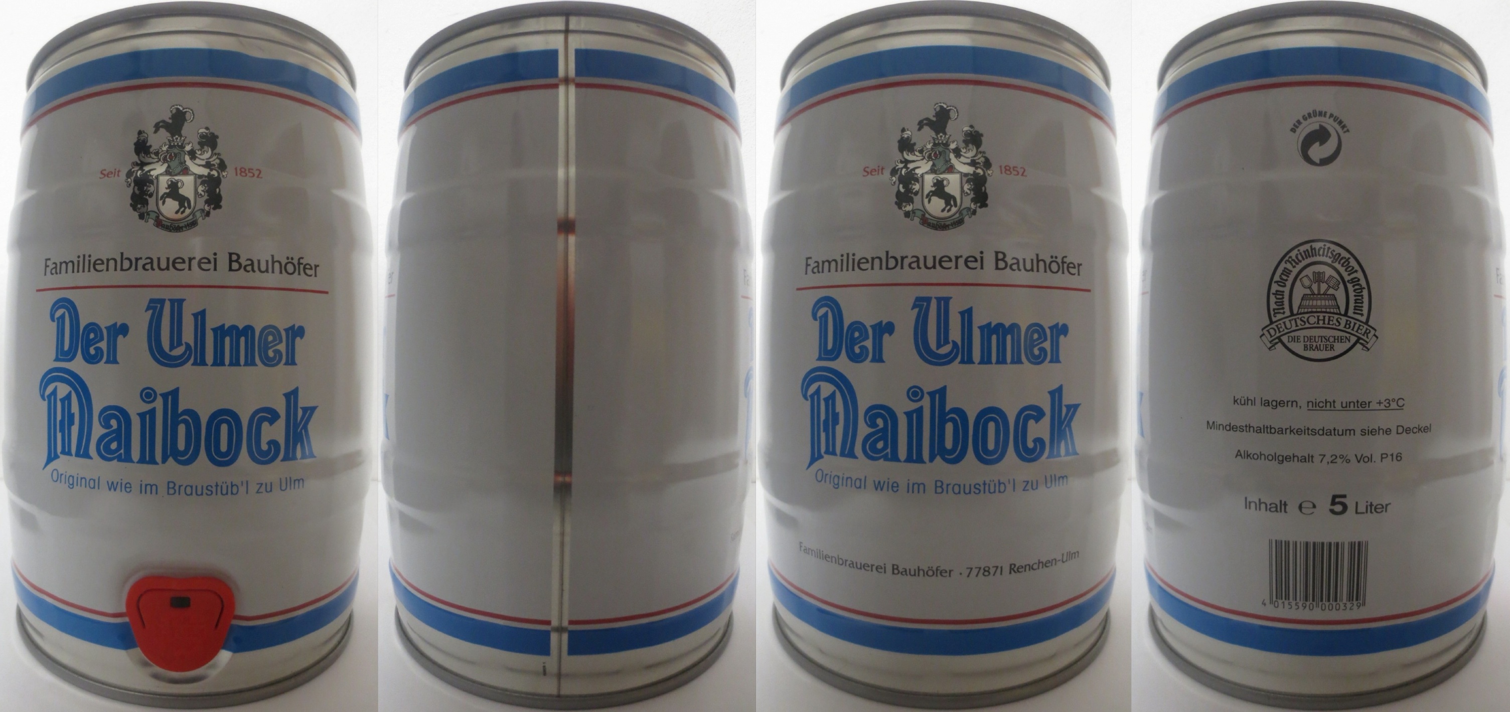 Der Ulmer Maibock Original wie im Braustüb´l zu Ulm (5L) Nr.1