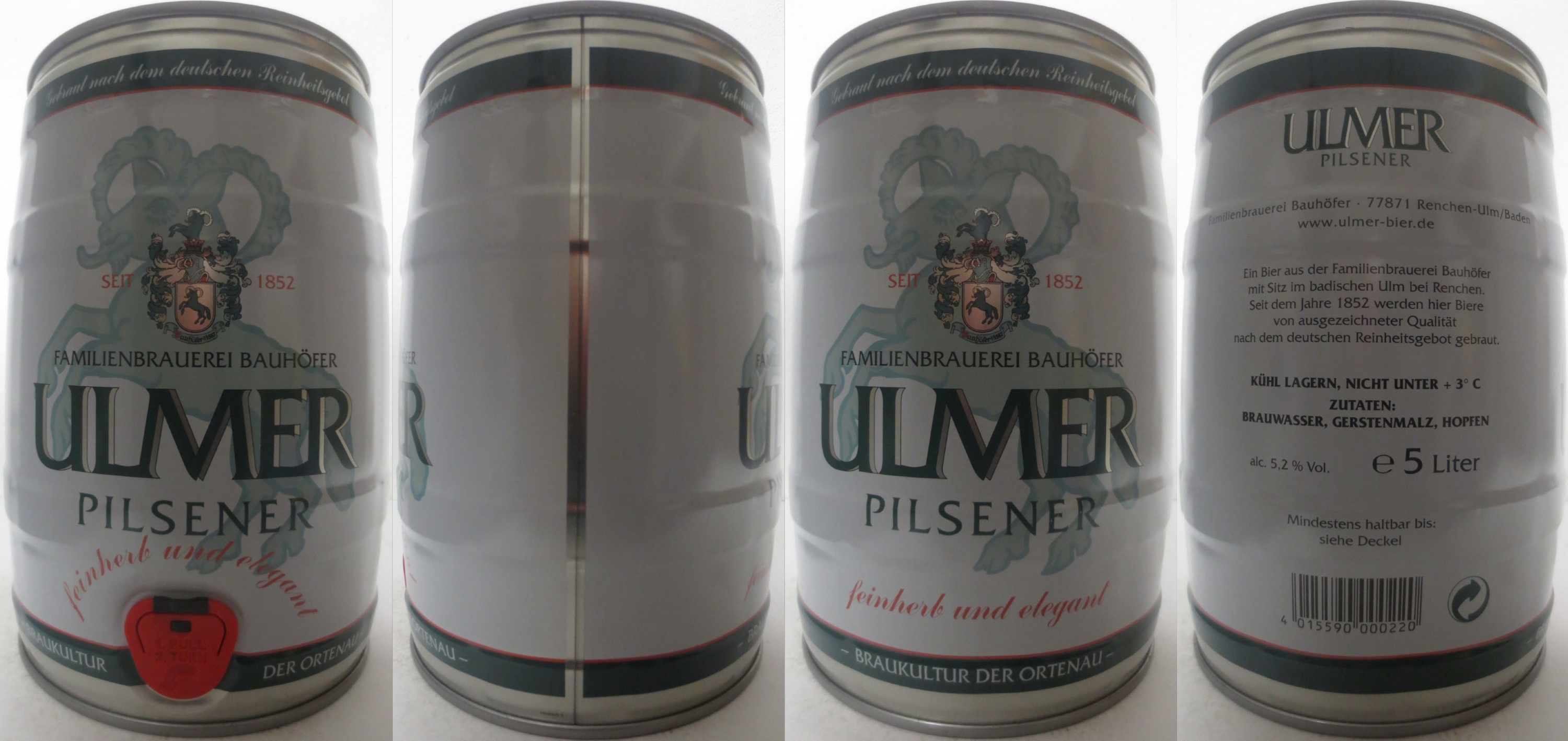 ULMER PILSENER feinherb und elegant (5L) Nr.3 