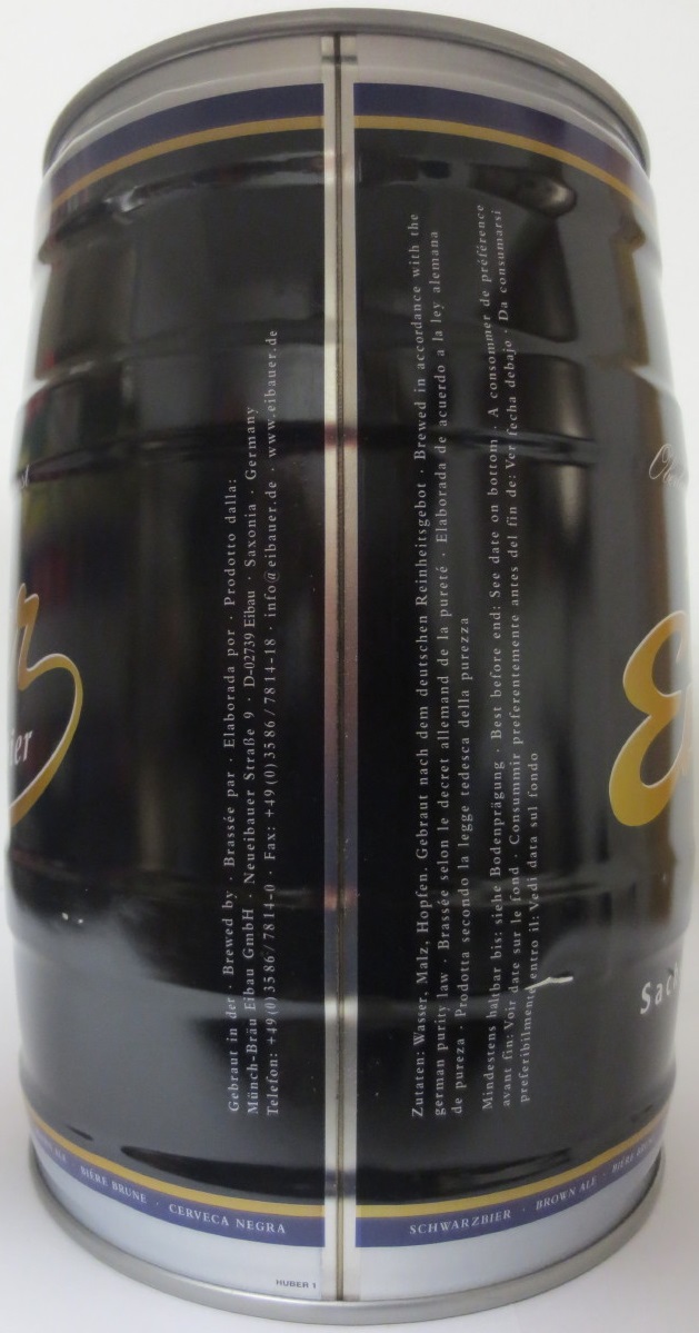 Eibauer Schwarzbier (5L) Nr.1