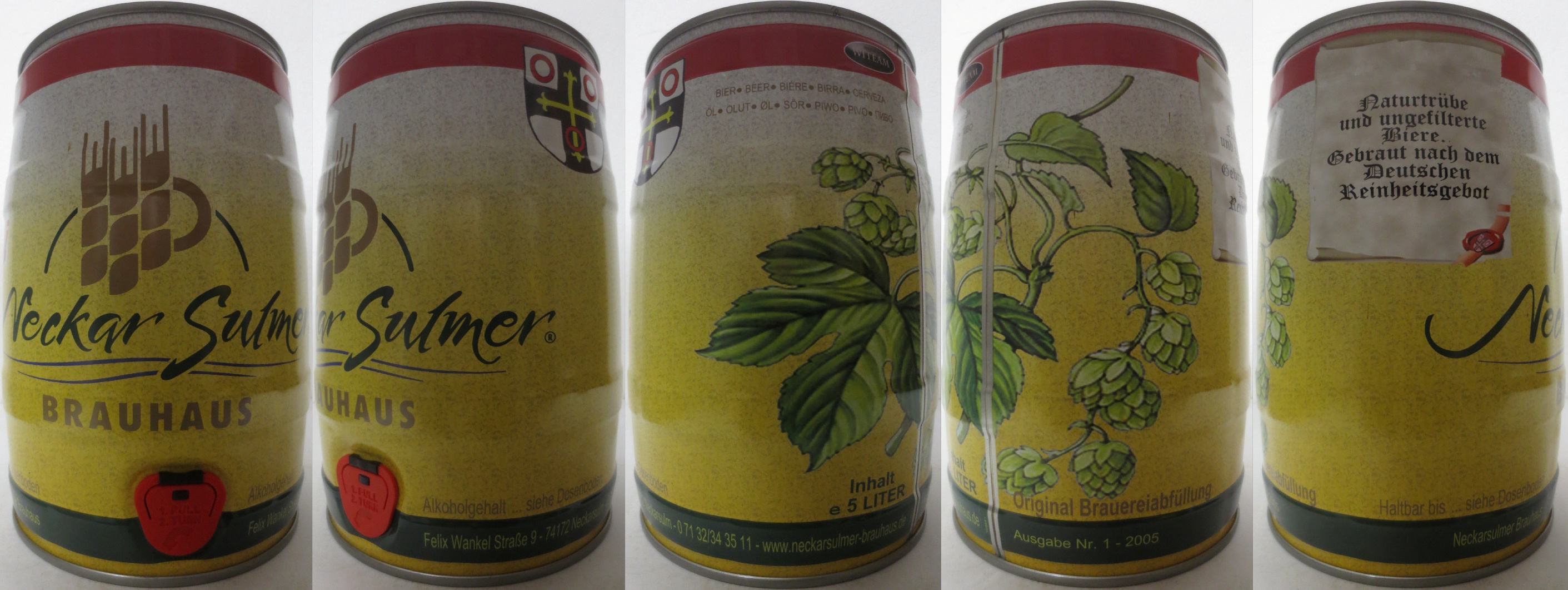 Neckar Sulmer BRAUHAUS (5L) Nr.1 