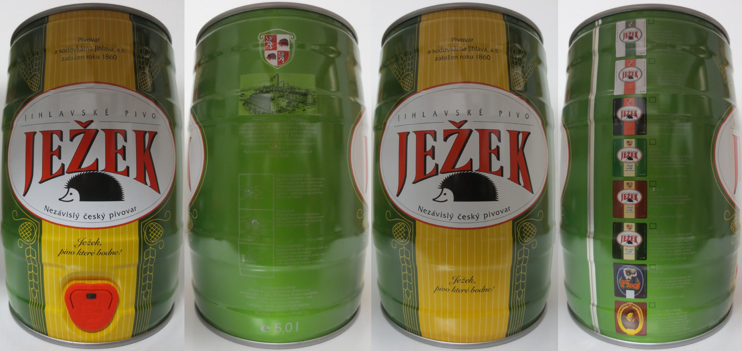 JEŽEK nezavislý český pivovar (5L) č.1 