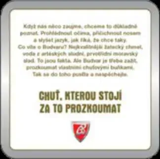 Budvar TRVALE ŠPIČKOVÁ CHUŤ KTEROU STOJÍ ZA TO PROZKOUMAT (PTVP-Č-ab) 