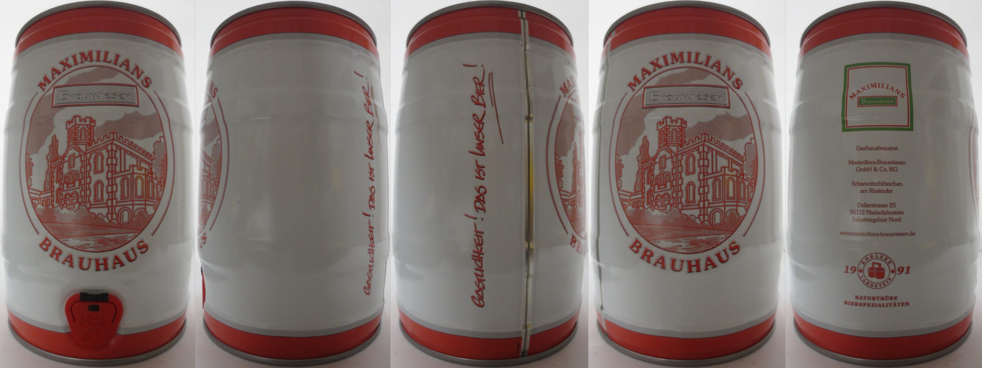 MAXIMILIAN Brauwiesen BRAUHAUS (5L) Nr.1 