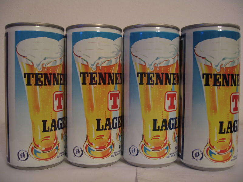 TENNENTS LAGER girls complete set from SCOTLAND (44cl)