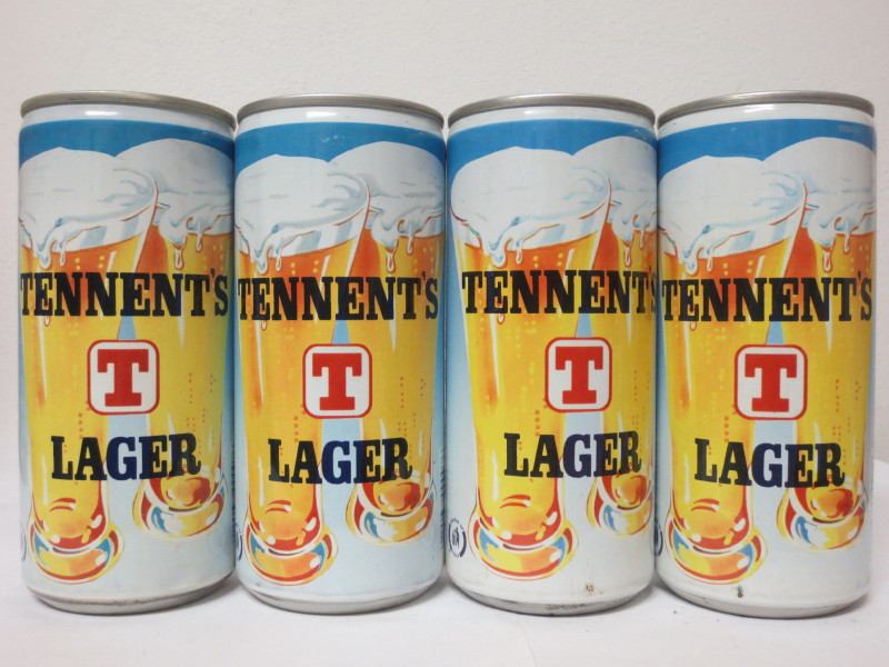TENNENTS LAGER girls complete set from SCOTLAND (44cl) 