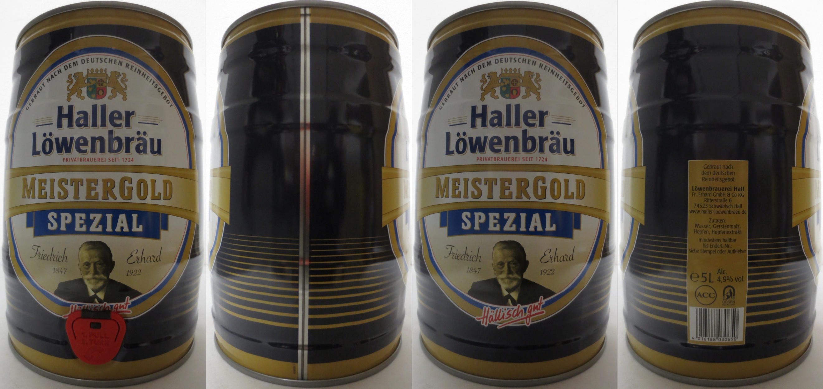 Haller Löwenbräu MEISTER GOLD SPEZIAL (5L) Nr.2 
