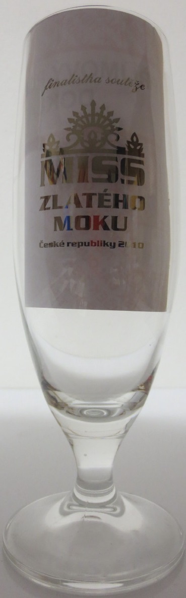 Dívka Holby Šerák 2010 Jana Marešová MISS ZLATÉHO MOKU České republiky 2010 (0,3L) stopka světlá verze