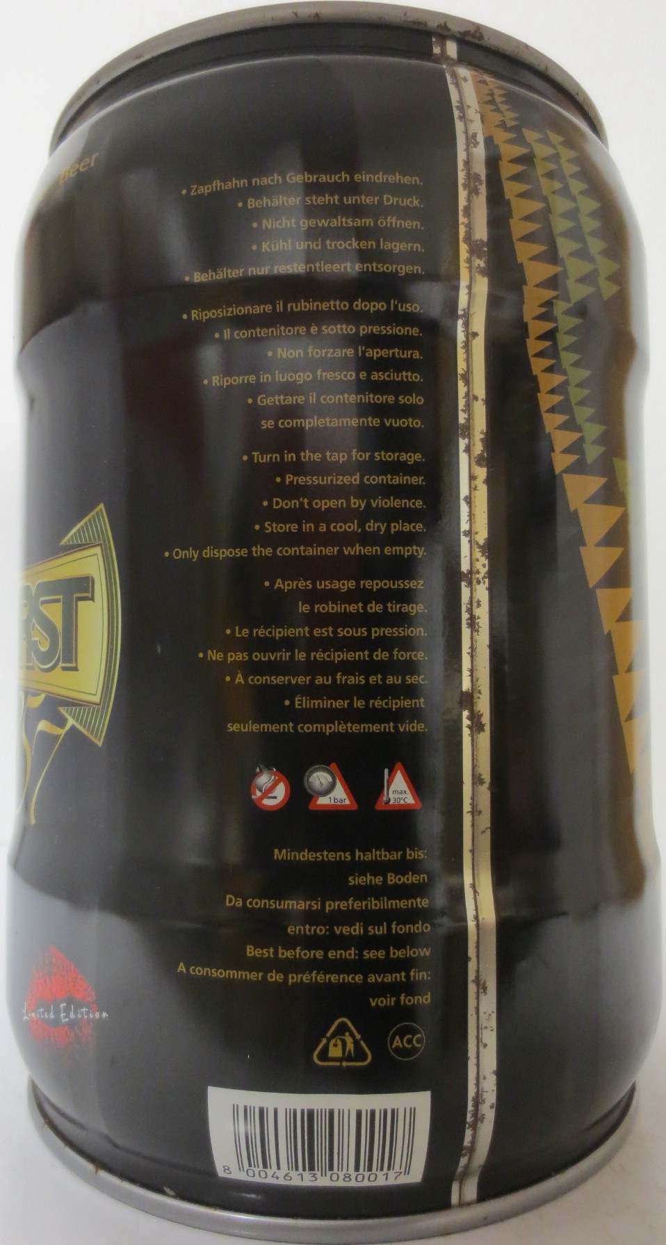 FORST 1857 LIMITED EDITION (5L) Nr.1 