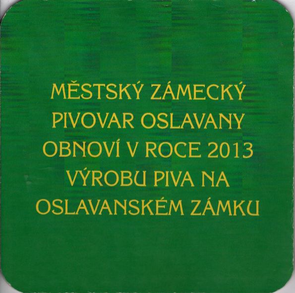 Městský Zámecký pivovar Oslavany (PTMP-S-ab)