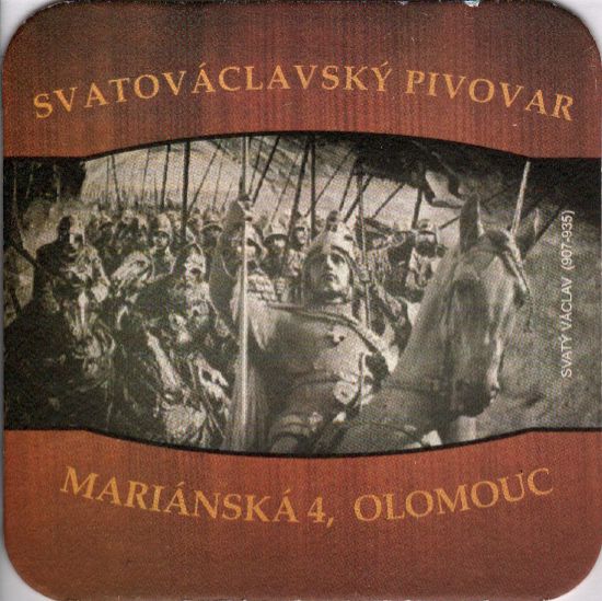 SVATOVÁCLAVSKÝ PIVOVAR MARIÁNSKÁ 4 OLOMOUC PIVNÍ LÁZNĚ OLOMOUC (PTMP-Č-ab)