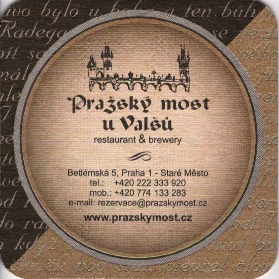 Pražský most Premium (PTMP-Č-ab) 