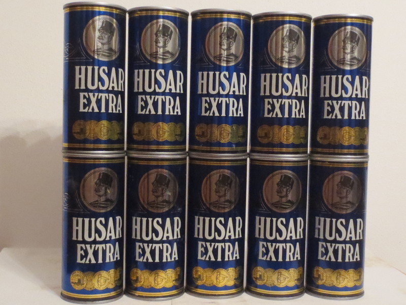 HUSAR EXTRA SS (10 cans set) from Sweden (45cl) (T/O)