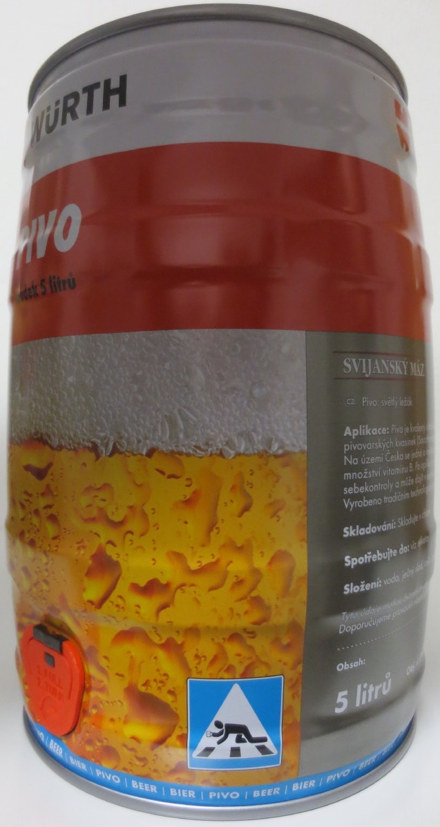 WÜRTH PIVO soudek 5 litrů