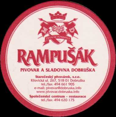 RAMPUŠÁK PIVOVAR A SLADOVNA DOBRUŠKA (PTMP-K-ab) 