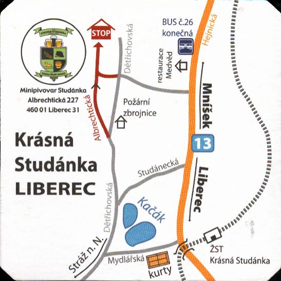 PIVOVAR STUDÁNKA NEHAS ŽÍZEŇ VODOU (zeleno/bílý) (PTMP-Č-ab)