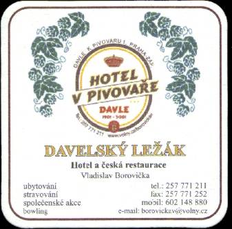 HOTEL V PIVOVAŘE DAVLE DAVELSKÝ LEŽÁK č.1 (PTMP-Č-ab) 