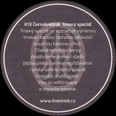 Kněžínek 13K 1.ČESKOBUDĚJOVICKÝ MINIPIVOVAR (hnědý) (PTMP-K-ab) 