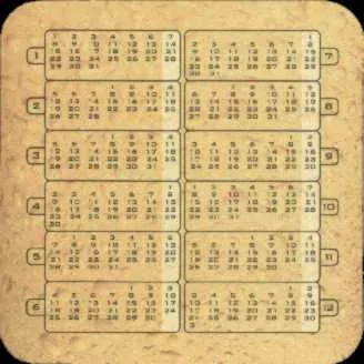 HOLBA 2007 JSEM TVŮJ VĚRNÝ KALENDÁŘ. (PTVP-Č-ab) 