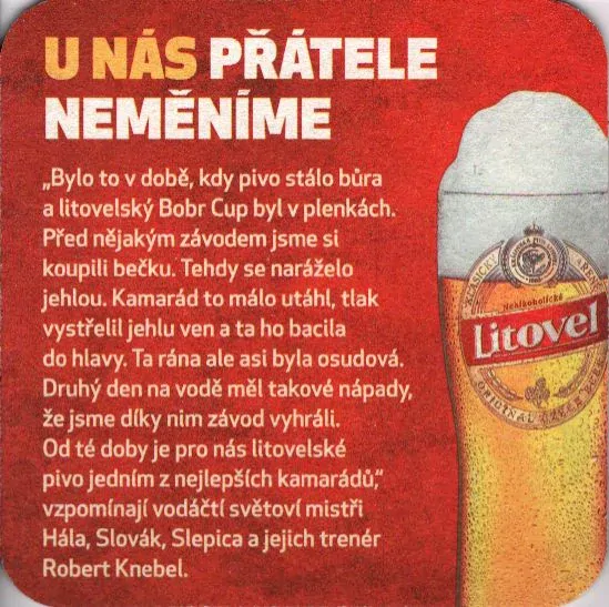 Litovel U NÁS PŘÁTELE NEMĚNÍME (PTVP-Č-ab) 